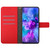 iPhone Air Rhombic Grid Texture Leather Phone Case - Red iPhone Air Rhombic Grid Texture Leather Phone Case - Red