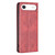 iPhone Air Rhombus Texture Magnetic Leather Phone Case - Red