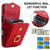 iPhone Air Ring Holder RFID Card Slot Phone Case - Red iPhone Air Ring Holder RFID Card Slot Phone Case - Red