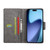 iPhone Air Rivet Buckle 9 Cards Three Fold Leather Phone Case - Grey iPhone Air Rivet Buckle 9 Cards Three Fold Leather Phone Case - Grey