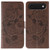 iPhone Air Rose Butterfly Embossed Leather Phone Case - Brown iPhone Air Rose Butterfly Embossed Leather Phone Case - Brown