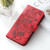 iPhone Air Rose Butterfly Embossed Leather Phone Case - Red iPhone Air Rose Butterfly Embossed Leather Phone Case - Red