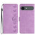 iPhone Air Seven Butterflies Embossed Leather Phone Case - Purple