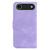 iPhone Air Seven-shaped Embossed Leather Phone Case - Purple
