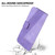 iPhone Air Seven-shaped Embossed Leather Phone Case - Purple