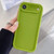 iPhone Air Shockproof Frame Frosted Precise Hole TPU Phone Case - Fluorescent Green