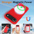 iPhone Air Shockproof Silicone Magsafe Phone Case - Red iPhone Air Shockproof Silicone Magsafe Phone Case - Red