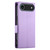 iPhone Air Side Buckle Magnetic Frosted Leather Phone Case - Purple iPhone Air Side Buckle Magnetic Frosted Leather Phone Case - Purple
