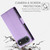 iPhone Air Side Buckle Magnetic Frosted Leather Phone Case - Purple iPhone Air Side Buckle Magnetic Frosted Leather Phone Case - Purple