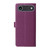 iPhone Air Six Card Slots Buckle Leather Phone Case with Lanyard - Purple iPhone Air Six Card Slots Buckle Leather Phone Case with Lanyard - Purple