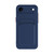 iPhone Air Skin Feel Card Contrast Color Button TPU Phone Case - Dark Blue