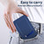 iPhone Air Skin Feel Card Contrast Color Button TPU Phone Case - Dark Blue