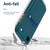 iPhone Air Skin Feel Card Contrast Color Button TPU Phone Case - White