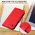 iPhone Air Skin Feel Life Tree Leather Phone Case - Red