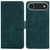 iPhone Air Skin Feel Pure Color Flip Leather Phone Case - Green