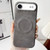 iPhone Air Skin Feel Sheepskin MagSafe Magnetic Phone Case - Grey