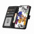 iPhone Air Skin-feel Embossed Butterfly Leather Phone Case - Black