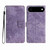 iPhone Air Skin-feel Embossed Butterfly Leather Phone Case - Purple iPhone Air Skin-feel Embossed Butterfly Leather Phone Case - Purple