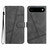 iPhone Air Skin-feel Stitching Leather Phone Case - Grey