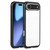 iPhone Air Solid Color Edge Transparency Acrylic TPU Phone Case - Black