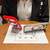 iPhone Air Solid Color Edge Transparency Rotation Holder MagSafe Phone Case - Black