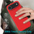 iPhone Air Solid Color Silicone Phone Case - Red