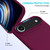 iPhone Air Solid Color Silicone Phone Case - Violet