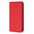 iPhone Air Strong Magnetic Frosted Flip Leather Phone Case - Red iPhone Air Strong Magnetic Frosted Flip Leather Phone Case - Red