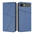 iPhone Air Strong Magnetic Frosted Flip Leather Phone Case - Royal Blue