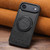 iPhone Air Suteni G3 Oil Wax 360 Rotation Holder MagSafe Back Phone Case - Black