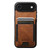 iPhone Air Suteni H03 Oil Wax Leather Wallet Stand Back Phone Case - Brown iPhone Air Suteni H03 Oil Wax Leather Wallet Stand Back Phone Case - Brown