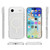 iPhone Air Terminator Style Glitter Powder MagSafe Magnetic Phone Case - Transparent