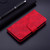 iPhone Air Tiger Embossing Pattern Leather Phone Case - Red