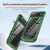 iPhone Air TPU + PC Lens Protection Phone Case - Green