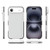 iPhone Air Two-color Shockproof High Transparency TPU Phone Case - Black iPhone Air Two-color Shockproof High Transparency TPU Phone Case - Black