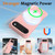 iPhone Air Wave Texture MagSafe Magnetic Liquid Silicone Phone Case - Pink iPhone Air Wave Texture MagSafe Magnetic Liquid Silicone Phone Case - Pink
