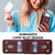 iPhone Air Wristband Vertical Flip Wallet Back Cover Phone Case with Long Lanyard - Wine Red