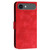 iPhone Air YX0080 Grid Butterfly Embossed Pattern Flip Leather Phone Case with Lanyard - Red iPhone Air YX0080 Grid Butterfly Embossed Pattern Flip Leather Phone Case with Lanyard - Red