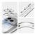 iPhone 17 Pro 360 Holder Magsafe Acrylic Hybrid TPU Phone Case - Frosted White