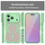 iPhone 17 Pro Armor Glaze MagSafe Magnetic Phone Case - Green iPhone 17 Pro Armor Glaze MagSafe Magnetic Phone Case - Green