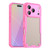 iPhone 17 Pro Armor Glaze PC Hybrid TPU Phone Case - Pink iPhone 17 Pro Armor Glaze PC Hybrid TPU Phone Case - Pink