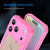 iPhone 17 Pro Armor Glaze PC Hybrid TPU Phone Case - Pink iPhone 17 Pro Armor Glaze PC Hybrid TPU Phone Case - Pink