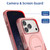 iPhone 17 Pro Armor Magsafe Holder PC Hybrid TPU Phone Case - Pink
