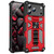iPhone 17 Pro Armor Shockproof TPU + PC Magnetic Phone Case with Holder - Red
