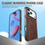 iPhone 17 Pro AZNS K1 Series Card Slot Business Phone Case - Brown