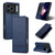 iPhone 17 Pro AZNS Magnetic Calf Texture Flip Leather Phone Case - Dark Blue