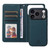 iPhone 17 Pro BETOPNICE BN-005 2 in 1 Detachable Imitate Genuine Leather Phone Case - Blue
