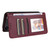iPhone 17 Pro BETOPNICE BN-005 2 in 1 Detachable Imitate Genuine Leather Phone Case - Wine Red