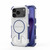 iPhone 17 Pro BIBERCAS Transparent Color Series MagSafe Air Bag Shockproof Phone Case - Blue