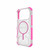 iPhone 17 Pro BIBERCAS Transparent Color Series MagSafe Air Bag Shockproof Phone Case - Pink iPhone 17 Pro BIBERCAS Transparent Color Series MagSafe Air Bag Shockproof Phone Case - Pink
